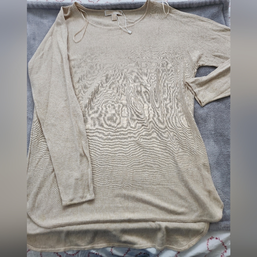 Michael Kors Light Tan Knit Sweater